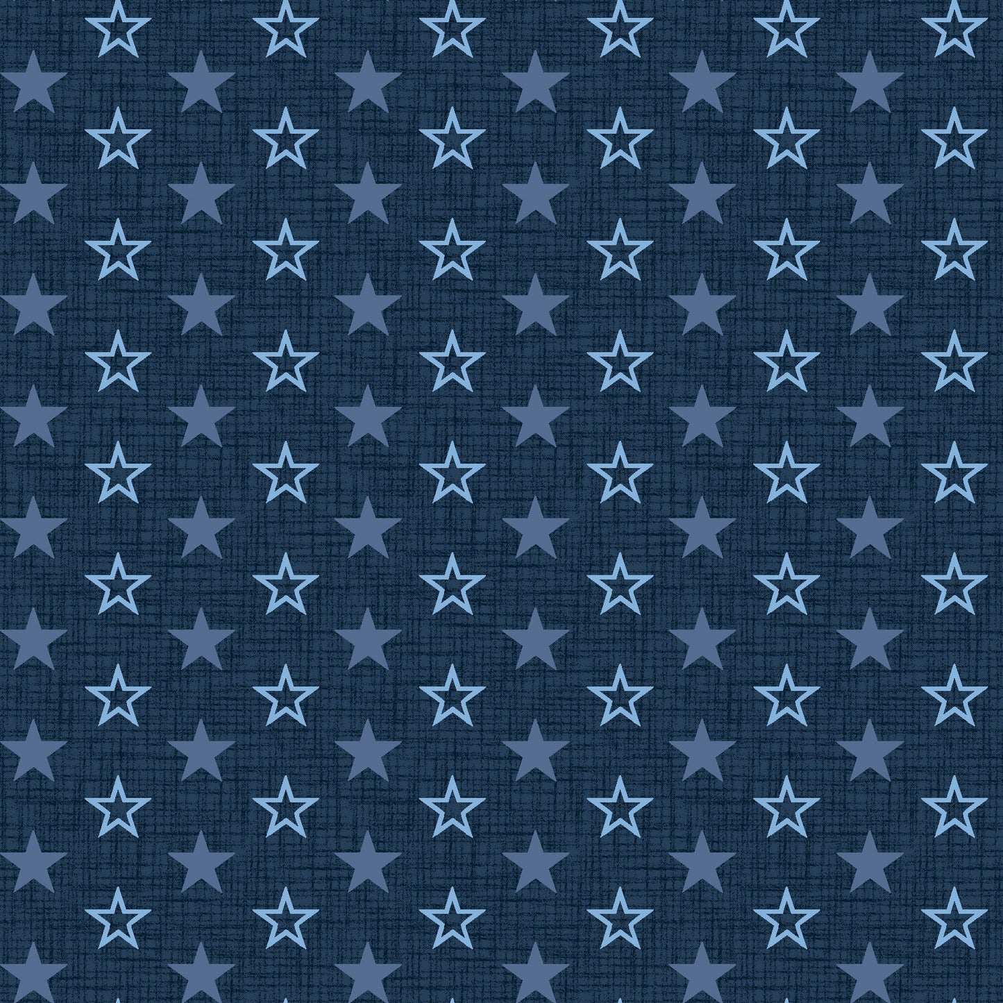 American Muscle by Chelsea Designworks Navy Mini Stars 5342-77 Cotton Woven Fabric