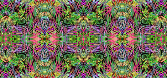 Safari Jungle Multi 2saf-1 Cotton Woven Fabric