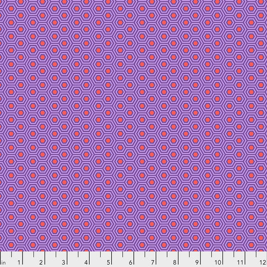 Tula Pink True Colors Hexy Fire Fish PWTP150.FIREFISH Cotton Woven Fabric