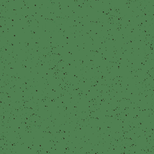 Warm Wishes by Hannah Dale Wrendale Design Speckled Solid Pine D6205M-GJ Digitally Printed Cotton Woven Fabric