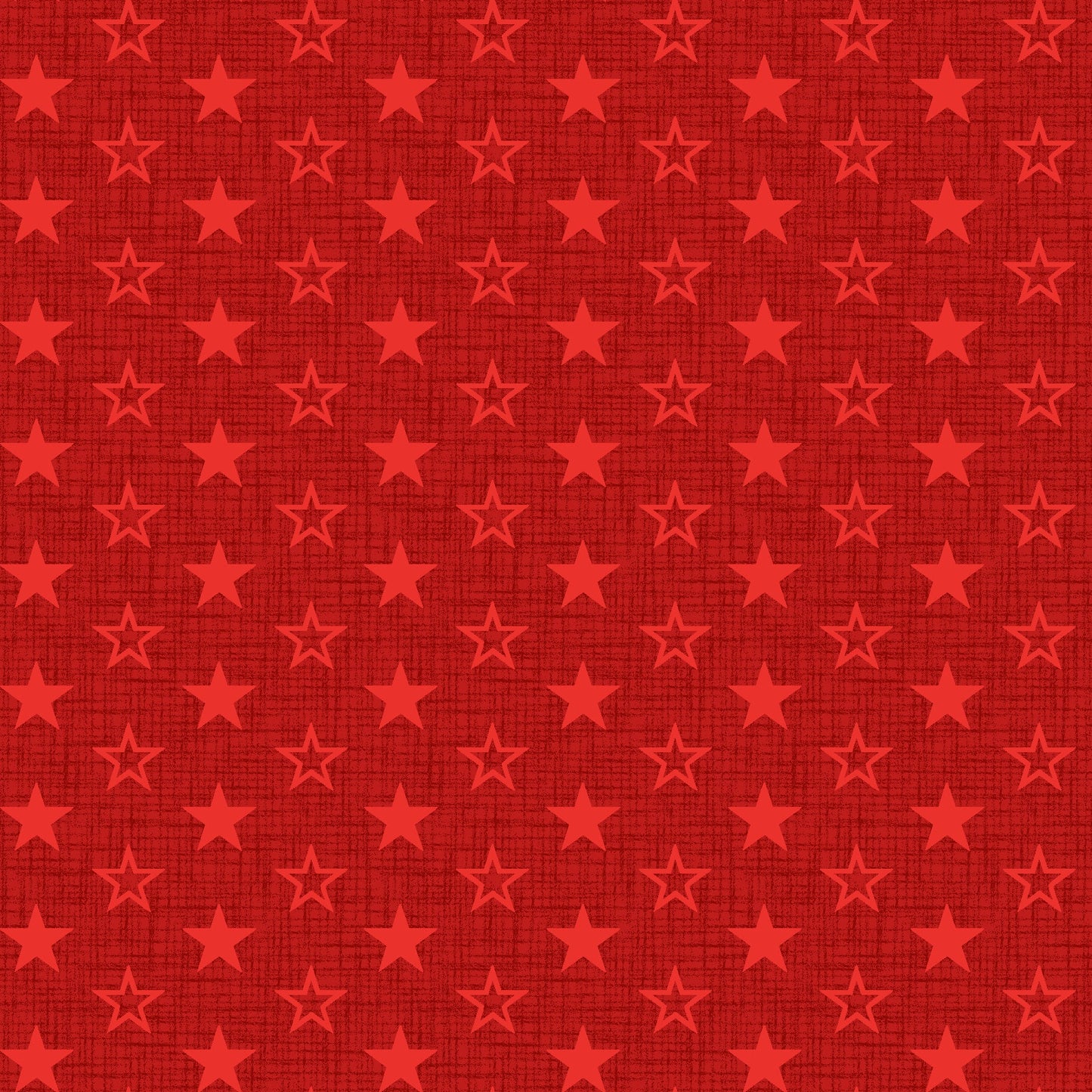 American Muscle by Chelsea Designworks Red Mini Stars 5342-88 Cotton Woven Fabric