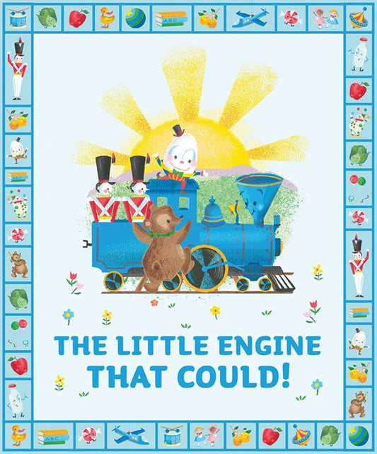 Licensed The Little Engine That Could 36" Panel P9996-PANEL Cotton Woven Panel