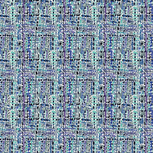 Fox Wood by Betsy Olmstead Tweed White 51922-1 Cotton Woven Fabric