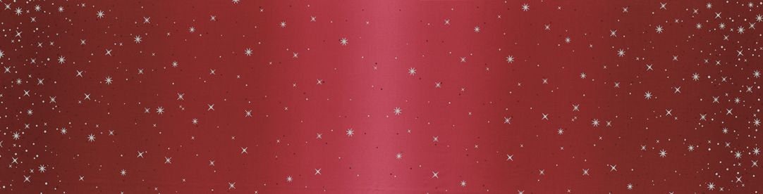 Ombre Fairy Dust by V & Co. Burgundy 10871-317M Cotton Woven Fabric