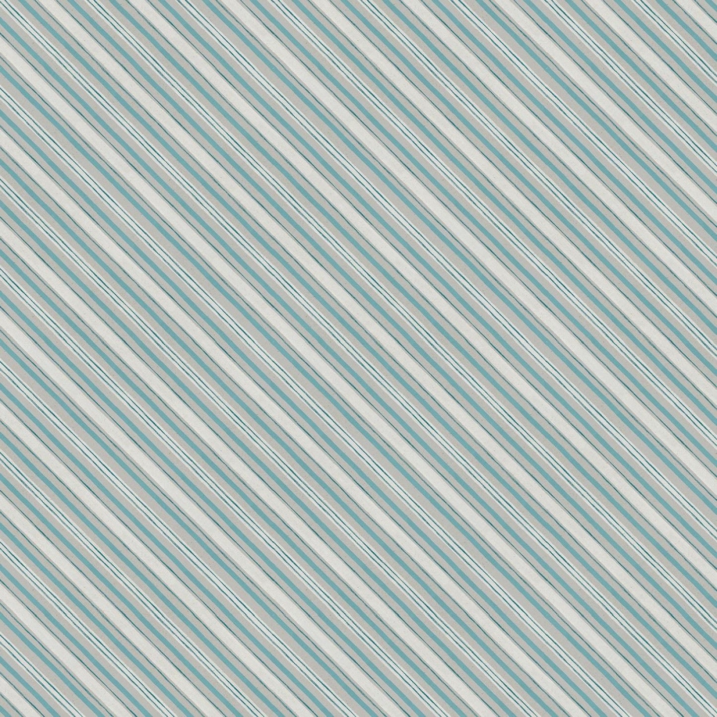 Homemade Happiness by Danhui Nai Diagonal Stripe Grey 89230-944 Cotton Woven Fabric