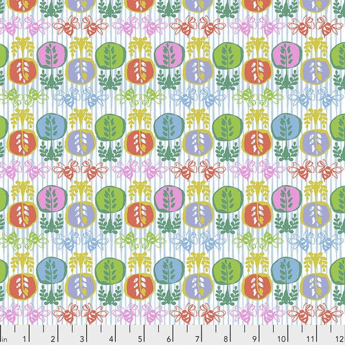 Spirit of the Garden by Kelli May Krenz Busy Bee Flutter PWKK004.FLUTTER Cotton Woven Fabric