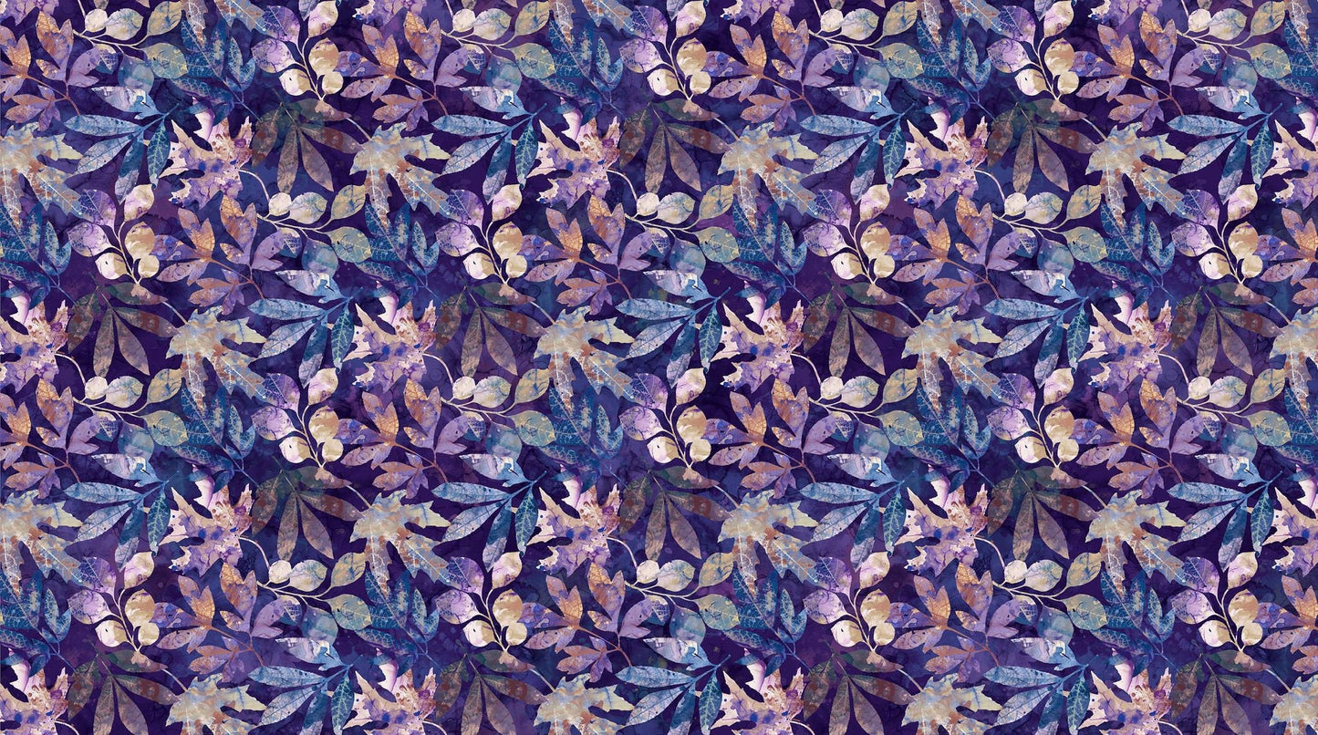 Foliage by Lesley Riley DP23741-88 Digitally Printed Cotton Woven Fabric