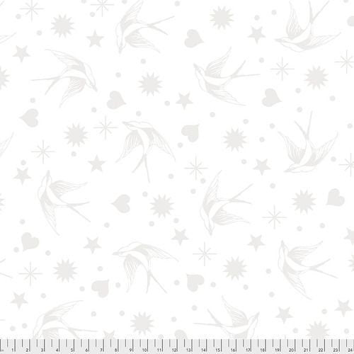 Tula Pink Linework Fairy Flakes Paper PWTP157.PAPER Cotton Woven Fabric