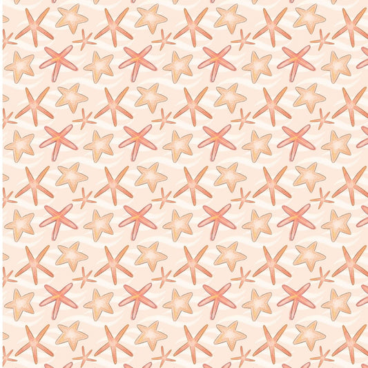 Under The Sea Starfish 2682C-05 Cotton Woven Fabric