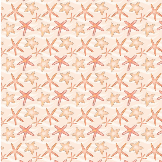 Under The Sea Starfish 2682C-05 Cotton Woven Fabric