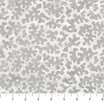 Magdalena by Sue Sherman Penguin Texture Light Grey 23763-92 Cotton Woven Fabric