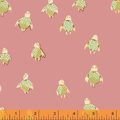Malibu by Heather Ross Sea Turtles 52150-16  Cotton Woven Fabric
