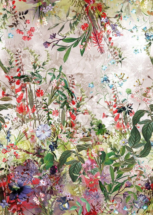 Bouquet Digiprint Lush Landscape Greenery RJ2200-GR1D Digitally Printed Cotton Woven Fabric