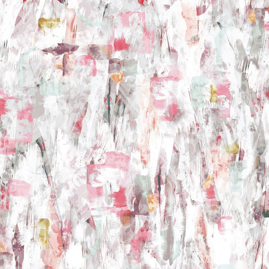 Bouquet Digiprint Designer Palette Pink RJ2208-SP1D Digitally Printed Cotton Woven Fabric