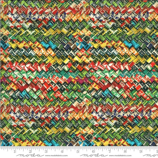 Flea Market Moxie by Cathe Holden Gum Wrapper 7363-11D Cotton Woven Fabric