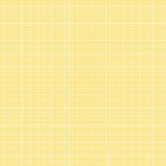 Little Darlings Woodland by Sillier Than Sally Texture Yellow LIDW4347-Y Cotton Woven Fabric