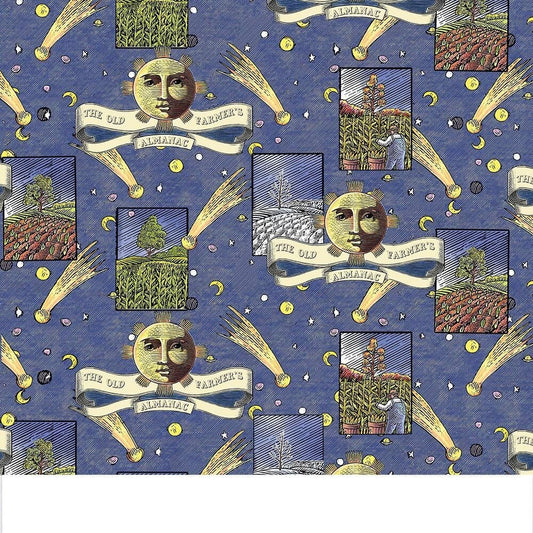 Old Farmer's Almanac Celestial Celestial Patch 10331 Cotton Woven Fabric