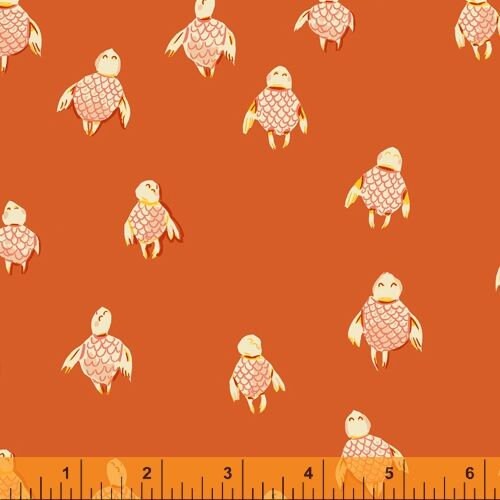 Malibu by Heather Ross Sea Turtles #52150 15 Cotton Woven Fabric