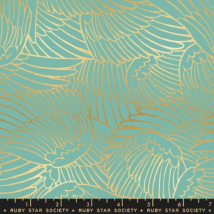 Florida by Sarah Watts of Ruby Star Society Wild Wings Water RS2026-14M Cotton Woven Fabric