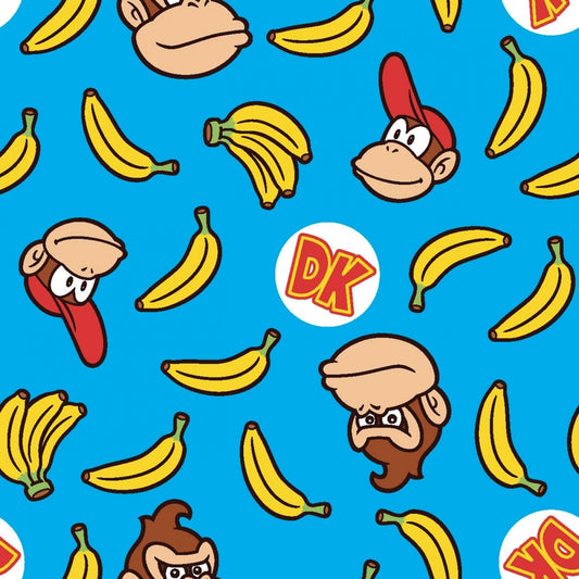 Licensed Nintendo Donkey Kong 724441600715 Cotton Woven Fabric