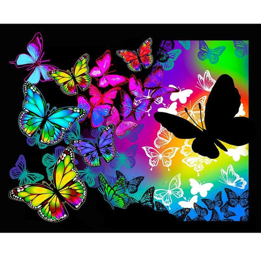 Butterflies in Flight 36" Panel 10342 Cotton Woven Panel