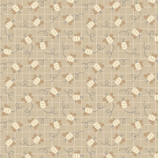 Little Critters by Robin Roderick Bee Neutral LITC4295-NE Cotton Woven Fabric