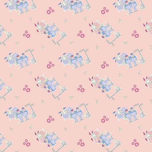 Alice in Wonderland by The V&A Company Tweedle Dee and Dum 2680C-03 Cotton Woven Fabric