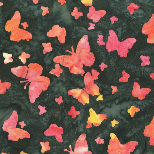 Fairy Dance Batik by Jacqueline de Jonge Multi Batik 3042Q-X Cotton Woven Fabric