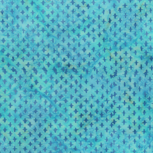 Fairy Dance Batik by Jacqueline de Jonge Sky Batik 3037Q-X Cotton Woven Fabric