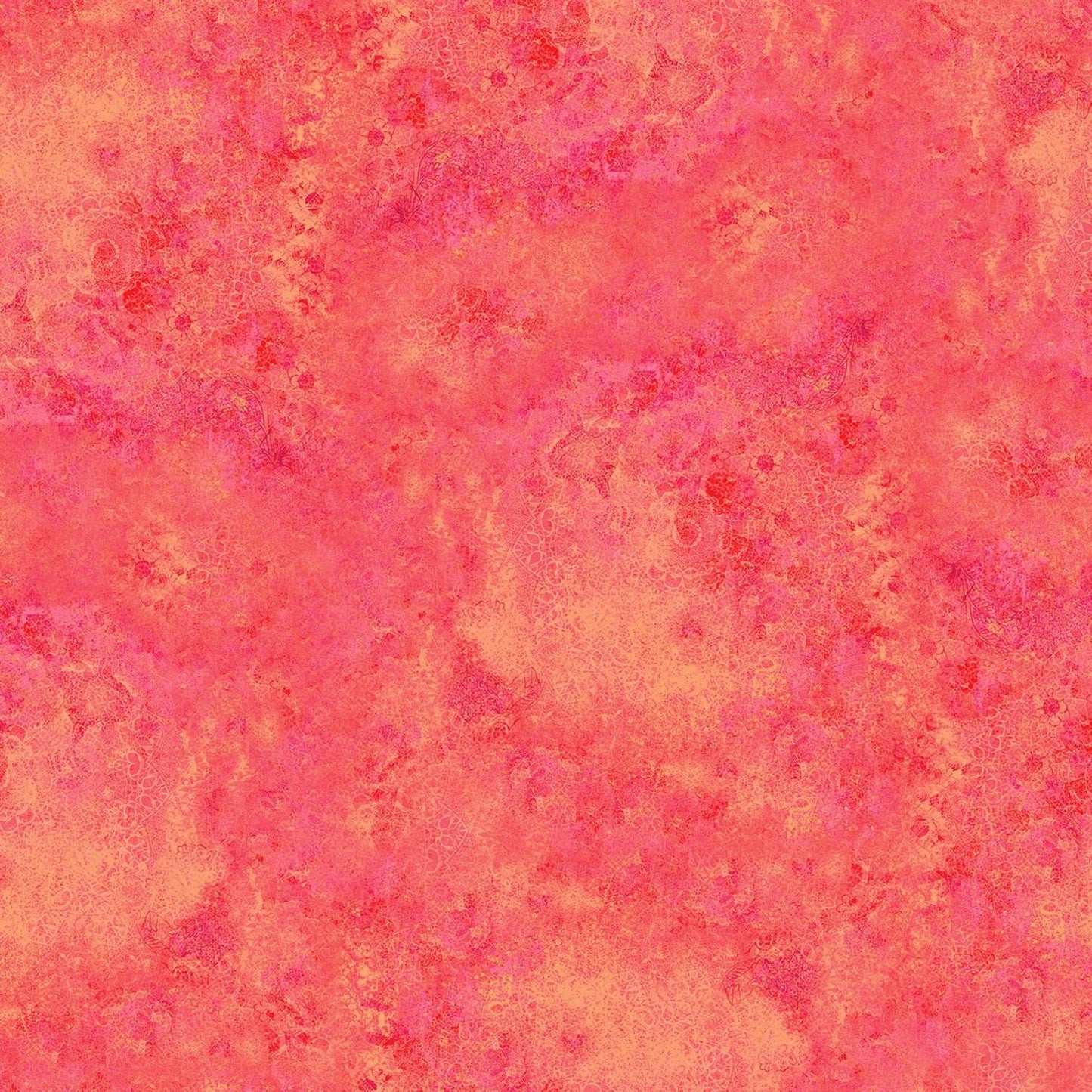 Good Vibes by Sue Zipkin Tonal Dark Coral Y3123-40 Digitally Printed Cotton Woven Fabric