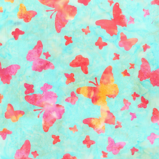 Fairy Dance Batik by Jacqueline de Jonge Vibrant Batik 3036Q-X Cotton Woven Fabric