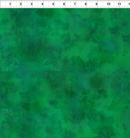 Dit Dot Evolution Emerald 1dde-26 (Coordinates with Jurassic) Cotton Woven Fabric