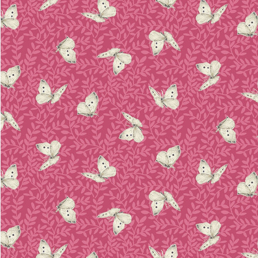 Songs of the Flower Fairies Magic Tones Fuchsia DDC9274-FUSC Cotton Woven Fabric