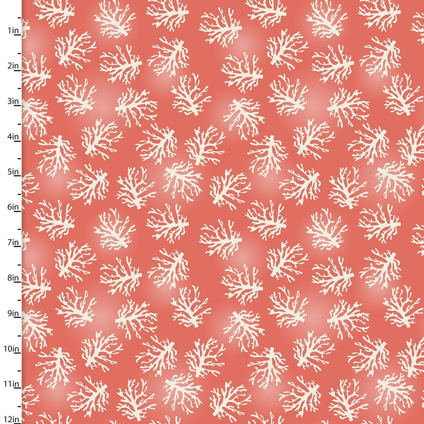 Beach Travel by Beth Albert Coral 17339-CRL Cotton Woven Fabric