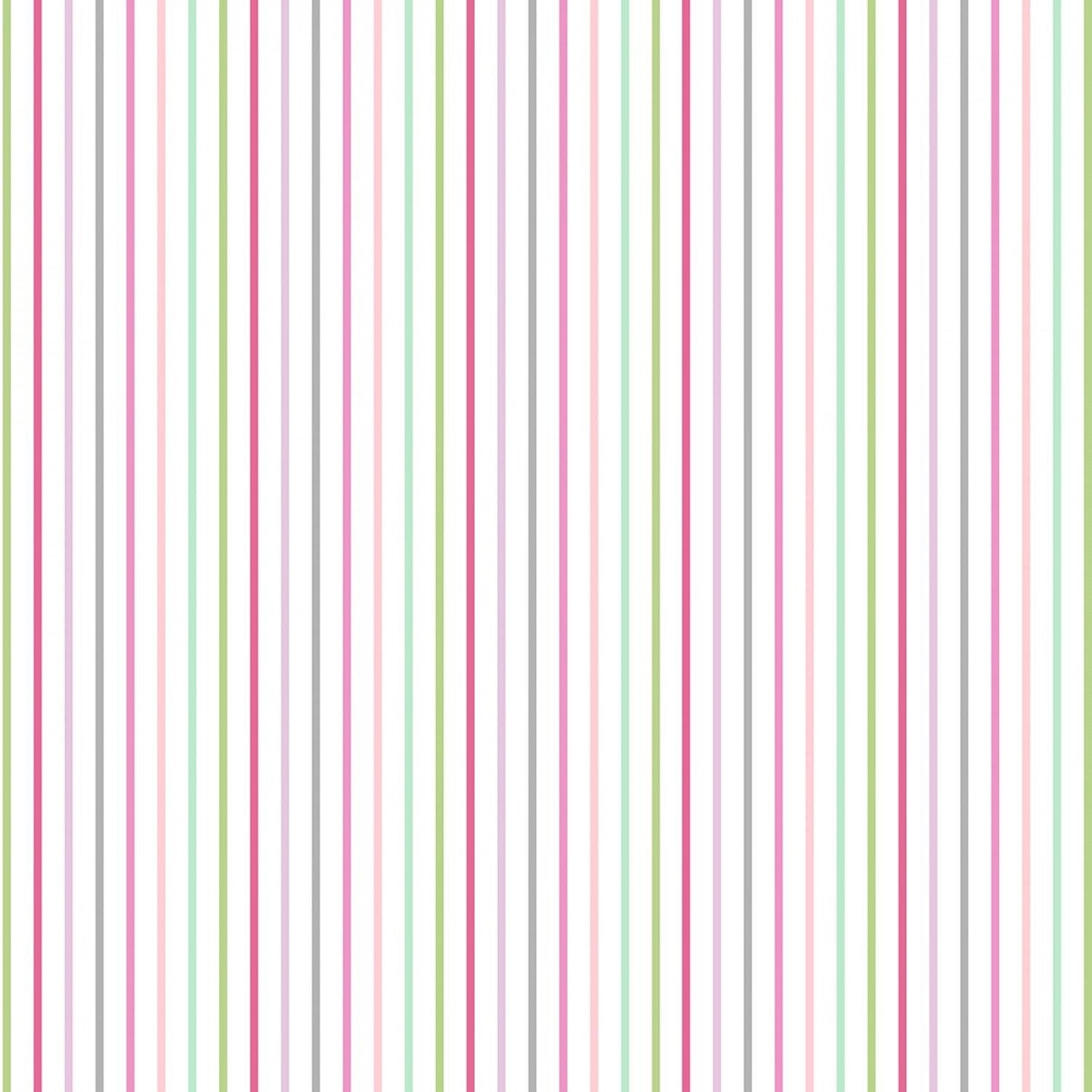 Songs of the Flower Fairies Fairy Stripes DDC9279-MULT Cotton Woven Fabric