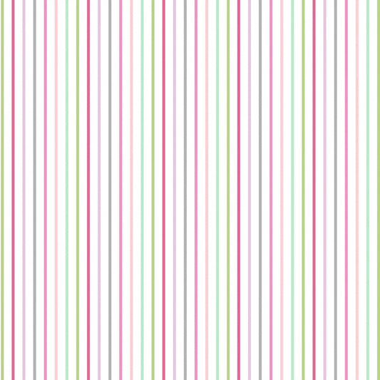 Songs of the Flower Fairies Fairy Stripes DDC9279-MULT Cotton Woven Fabric