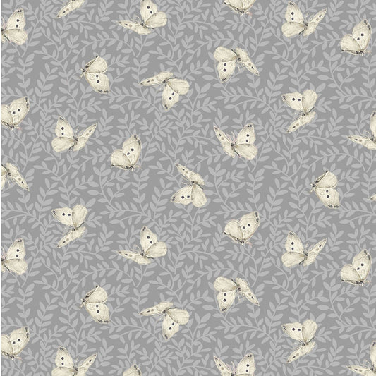 Songs of the Flower Fairies Magic Tones Gray DDC9274-GRAY GRAY Cotton Woven Fabric