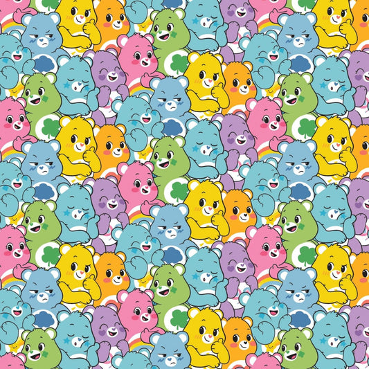Licensed Care Bears Believe Believers 44010601-1 Cotton Woven Fabric