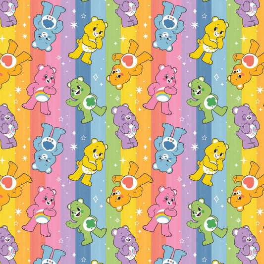 Licensed Care Bears Believe Rainbow 44010603-1 Cotton Woven Fabric