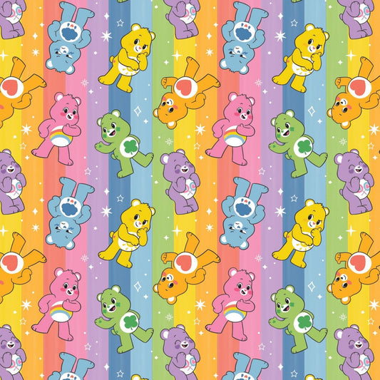 Licensed Care Bears Believe Rainbow 44010603-1 Cotton Woven Fabric