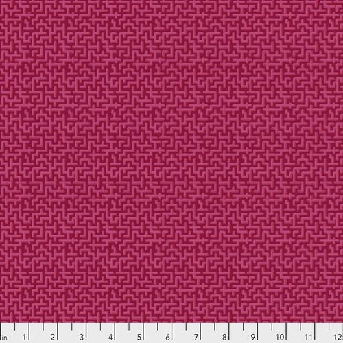Jardin de la Reine by Odile Bailloeul Palace Maze Rose PWOB043.ROSE Cotton Woven Fabric