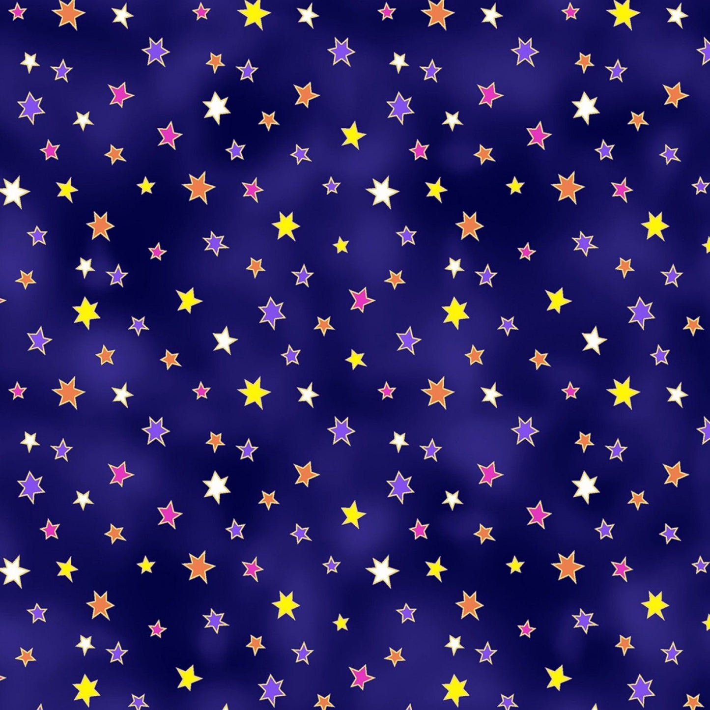 Celestial Magic by Laurel Burch Stars Indigo Y3166-95 Cotton Woven Fabric