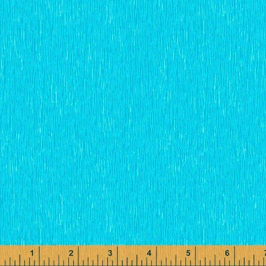 Alfie by Este MacLeod Scratch Turquoise 52300D-5 Digitally Printed Cotton Woven Fabric