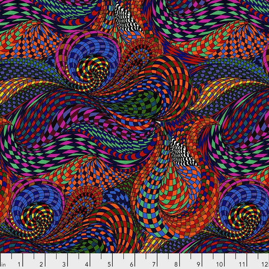 Bio Geo by Adrienne Leban Kaleido PWAL006.MULTI Cotton Woven Fabric