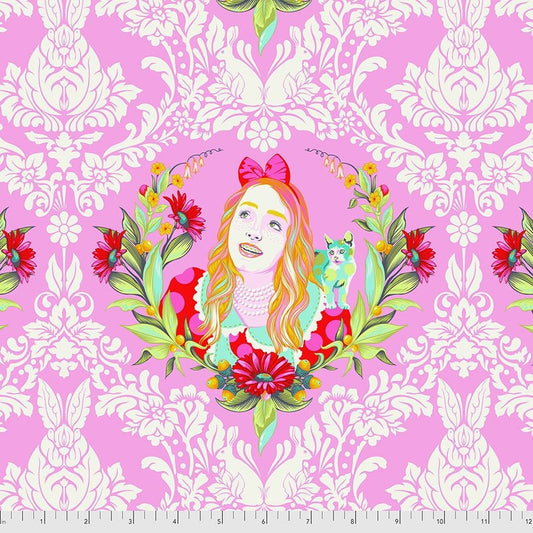 Tula Pink Curiouser & Curiouser 26" Panel (3 Rows as shown) Alice Wonder PWTP159.WONDER Cotton Woven Fabric