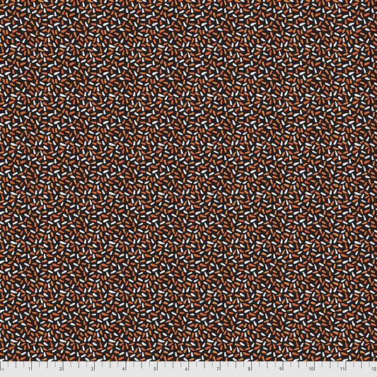 Boolicious by Maude Asbury Jittery Sprinkles Black PWMA005.XBLACK Cotton Woven Fabric