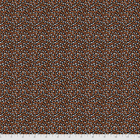 Boolicious by Maude Asbury Jittery Sprinkles Black PWMA005.XBLACK Cotton Woven Fabric