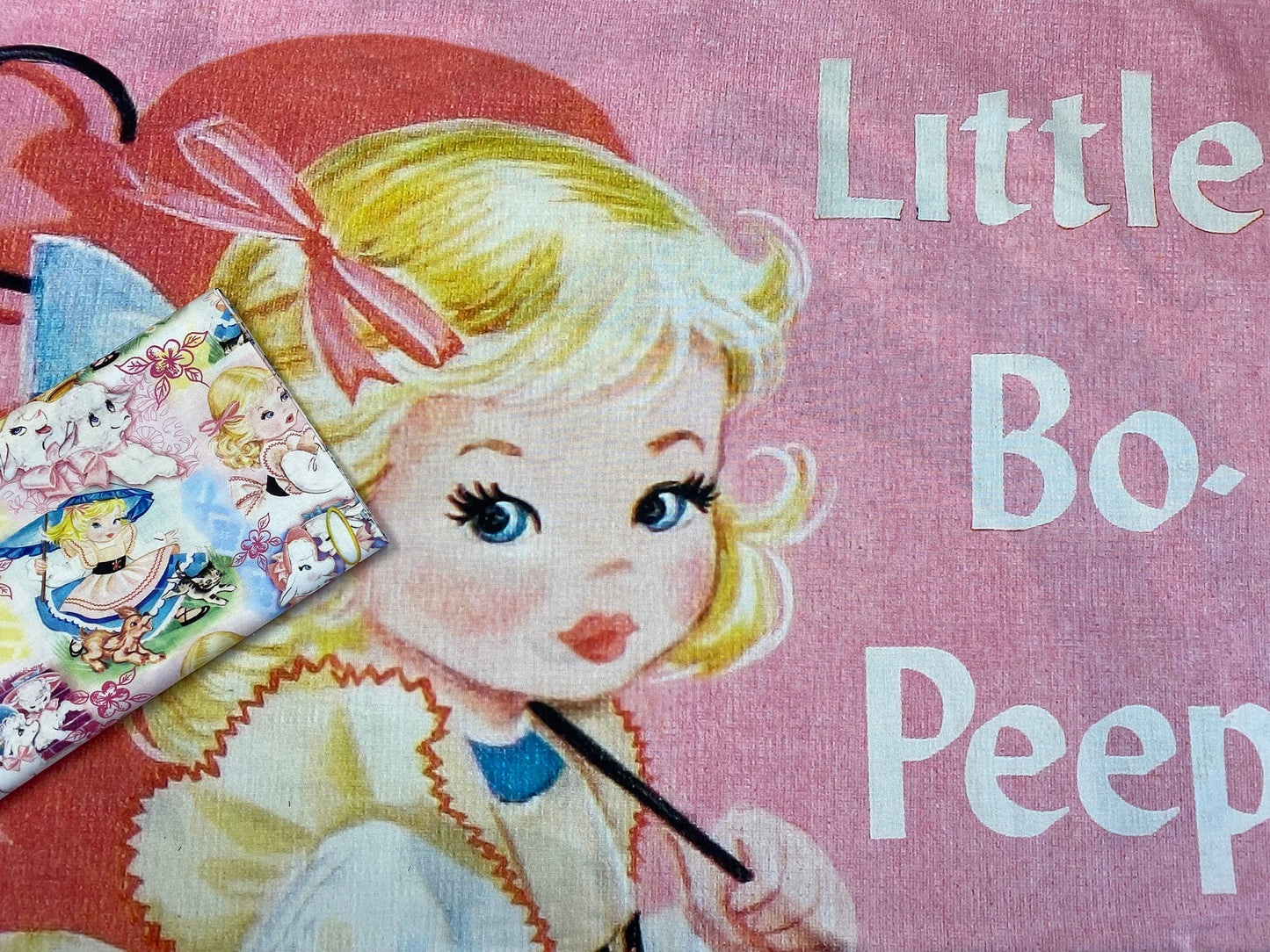 Vintage Storybook 2 Little Bo Peep 36" Panel BW01630C1 Cotton Woven Fabric Panel