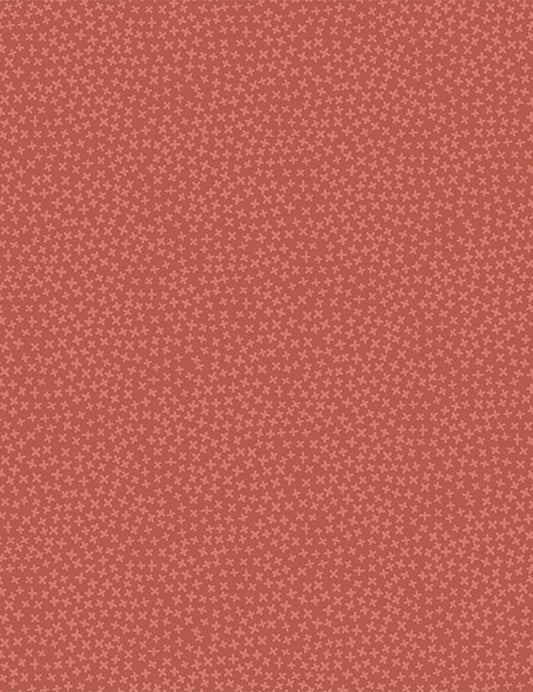 Frond of You Jax Rust STELLA-1560-RUST Cotton Woven Fabric