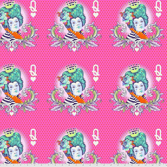 Tula Pink Curiouser & Curiouser 26" Panel (3 Rows as shown) The Red Queen Daydream PWTP160.DAYDREAM Cotton Woven Fabric